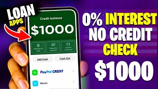 Top 5 Instant Loan Apps No Interest  SameDay Funding  No Credit Check [upl. by Jurgen938]