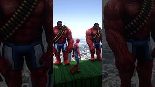 GTA 5 Epic Ragdolls  SpiderMan JumpsFails ep832 shorts [upl. by Tore]