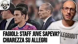 Fagioli patteggia Lo staff di Allegri sapeva delle scommesse Da Juventus ad Allegrentus  Avsim [upl. by Ellened]