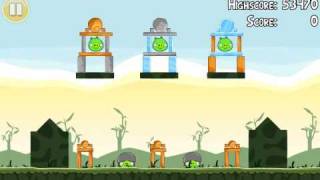 Official Angry Birds walkthrough for theme 4 levels 15 [upl. by Cavil306]