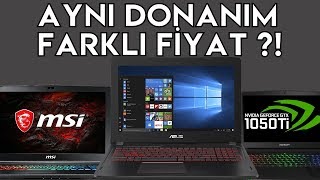 Yakın Donanımlara Sahip 3 Laptop Peki Fiyat Farkı Neden [upl. by Yruoc926]