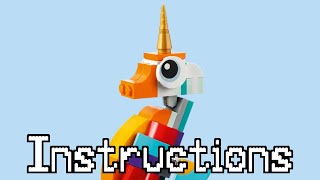 LEGO Creator 3in1 Seahorse Instructions  31140 [upl. by Clemente]