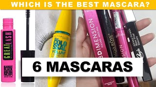 Best Mascara for Length and Volume  6 Best Mascara  Best Mascara 2023 [upl. by Calondra650]