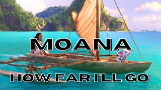 Alessia Cara  How Far Ill Go Lyrics Moana soundtrack [upl. by Akvir]