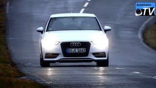 2013 Audi A3 20TDi 150hp  DRIVE amp SOUND 1080p [upl. by Ainotahs]