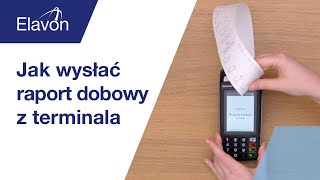 Zamknięcie dnia na terminalu płatniczym [upl. by Drawe]