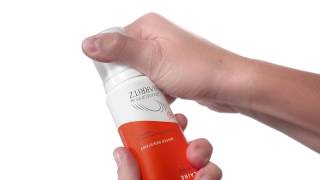 Application du spray Solaire SPF30 certifié Bio Algamaris [upl. by Ahsimot]