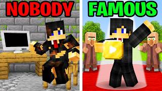 Minecraft but From NOBODY to FAMOUS… [upl. by Erlewine]