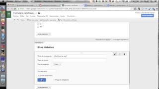 Formularios ramificados en Google Drive [upl. by Analra]