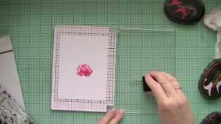 How to make your own stamping tool  stamp positioner used with Altenew Stamps and Inks [upl. by Ammeg]