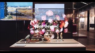 ISE 2019 LG Transparent OLED Signage Unveiling [upl. by Amyas752]