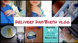 Agha khan Hospital Delivery Day🤰Elective C section Reason😣Meet our new Born👶Gender face Reveal😍 [upl. by Ailel]