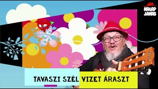 Kalap Jakab  Tavaszi szél vizet áraszt tavaszi gyerekdalok egybefűzve animáció [upl. by Salocin]