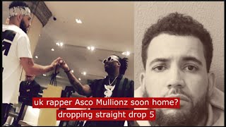 uk rapper Asco Mullionz soon home dropping straight drop 5 ukrap music [upl. by Notsahc655]