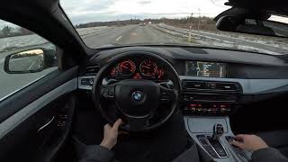 BMW 525D F10 150KW 2010 POV Drive [upl. by Yluj562]