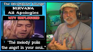 NIRVANA All Apologies Unplugged  Geebz Reaction and Dissection  The Decomposer Lounge [upl. by Aneehs]