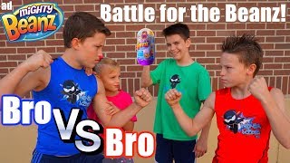 Bro Vs Bro Impossible Battle for Mighty Beanz Ninja Kidz TV [upl. by Elletnahc908]