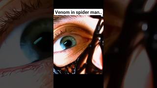 venom attached to spider man🔥shorts marvel spiderman [upl. by Accber]