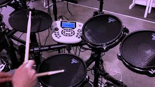 TOURTECH TT22M Portable Electronic Drum Kit  SOUND BITE [upl. by Yr]