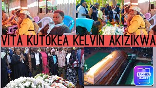 VIT NA DRAMA KUTOKEA KABURINI MWA KELVIN AKIZIKWAOGOPA EX GIRLFRIEND [upl. by Argus]