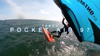 Tabou Pocket Air 97 Team Series Test 2022 [upl. by Elfont955]