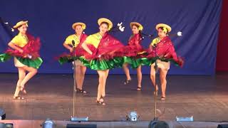 IMPRESIONANTE DANZA Y FOLKLORE DE BOLIVIA ❤💛💚  ZAPATEO DE PASCUA TARIJA🌻 [upl. by Aerbas704]