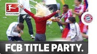 FC Bayern Celebrate Like True Champions [upl. by Arreik]