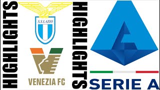 Lazio  Venezia Highlights  Serie A 20242025 [upl. by Rebekah629]