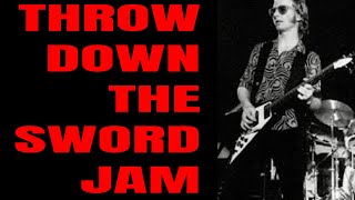 Throw Down The Sword Wishbone Ash Rock Ballad Backing Track A Minor [upl. by Aknayirp]