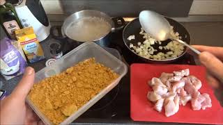 How to Cook Takeaway Chinese Chicken Curry At Home AMSR [upl. by Ulphia]