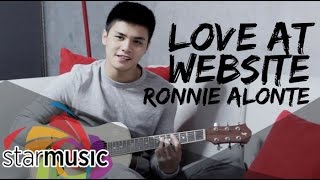 Love at Website  Ronnie Alonte Music Video [upl. by Kendyl335]