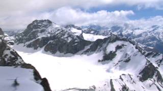 Coeur du Valais le Val dHérens et le Parc Naturel vu du ciel [upl. by Kato]