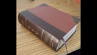 ESV Study Bible Large Print TruTone Crossway [upl. by Einned]