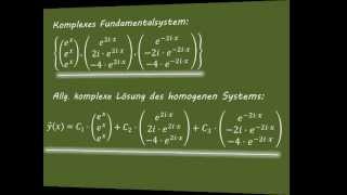 Gewöhnliche DGL 23 Lineare DGLS 1 Ordnung 2 Fundamentalsystem [upl. by Dunkin]