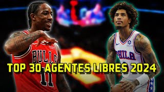 Los 30 mejores agentes libres de 2024 según Bleacher Report  BASKET 365 [upl. by Noryv]