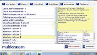 Démonstration multiecuscan  obdauto [upl. by Felt]