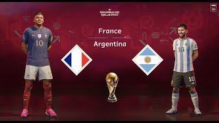 FIFA 23  FINAL COPA MUNDIAL QATAR 2022  ARGENTINA VS FRANCIA  4k 60FPS  PS5 [upl. by Rosabelle767]