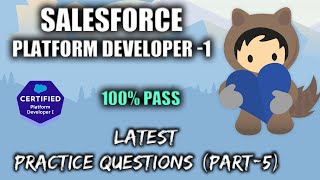 Salesforce Platform Developer  1 Exam  Latest Questions 2023  Salesforce latest Dumps PD1 [upl. by Leandra]