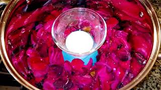 HOW TO MAKE DISTILLED ROSE WATER  HYDROSOL FOR EVEN SKIN TONE [upl. by Darreg850]