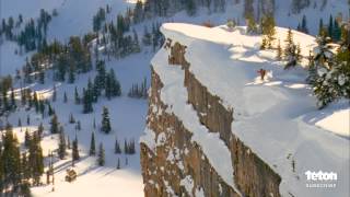 World Record Ski Jump  255 Foot Cliff [upl. by Sprague]