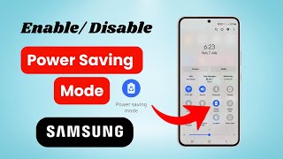 How to Turn On Power Saving Mode on Samsung Save Battery on Samsung Turn Off Battery Saver Samsung [upl. by Dawna]