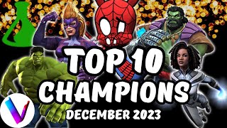 Best Science Champions MCoC Ranked  December 2023  Vegas Best Science Champion to Rank Tier List [upl. by Vogeley]