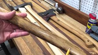 How to Select a Replacement Axe Handle [upl. by Rybma485]