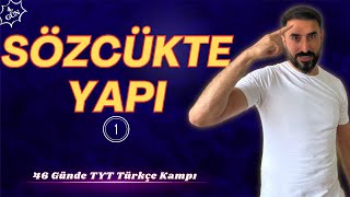 Sözcükte Yapı 1  46 Günde TYT TÜRKÇE Kampı 2024 4Gün [upl. by Johns]