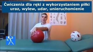 Udar  Złamanie  Unieruchomienie  Rehabilitacja ręki  🇵🇱 🇪🇺 [upl. by Esta]