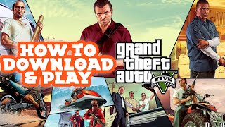 HOW TO DOWNLOAD amp PLAY GTA 5 IN LAPTOP OR PC  BUY GTA 5 FROM STEAM [upl. by Petta]