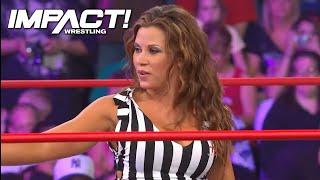 4 Way Knockouts Title Match Guest Ref Mickie James  FULL MATCH  Bound For Glory  Oct 10 2010 [upl. by Reivaz]