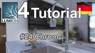 Lumion 4 Tutorial 24 Material Chrom Deutsch [upl. by Anihtyc627]