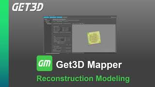 Get3D Mapper Tutorial 4 Reconstruction Modeling [upl. by Atcele9]