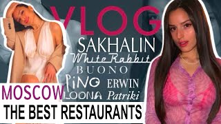 VLOG MOSCOW MICHELIN SAKHALIN White rabbit Buono Erwin Pino Loona Патрики [upl. by Gertrud337]